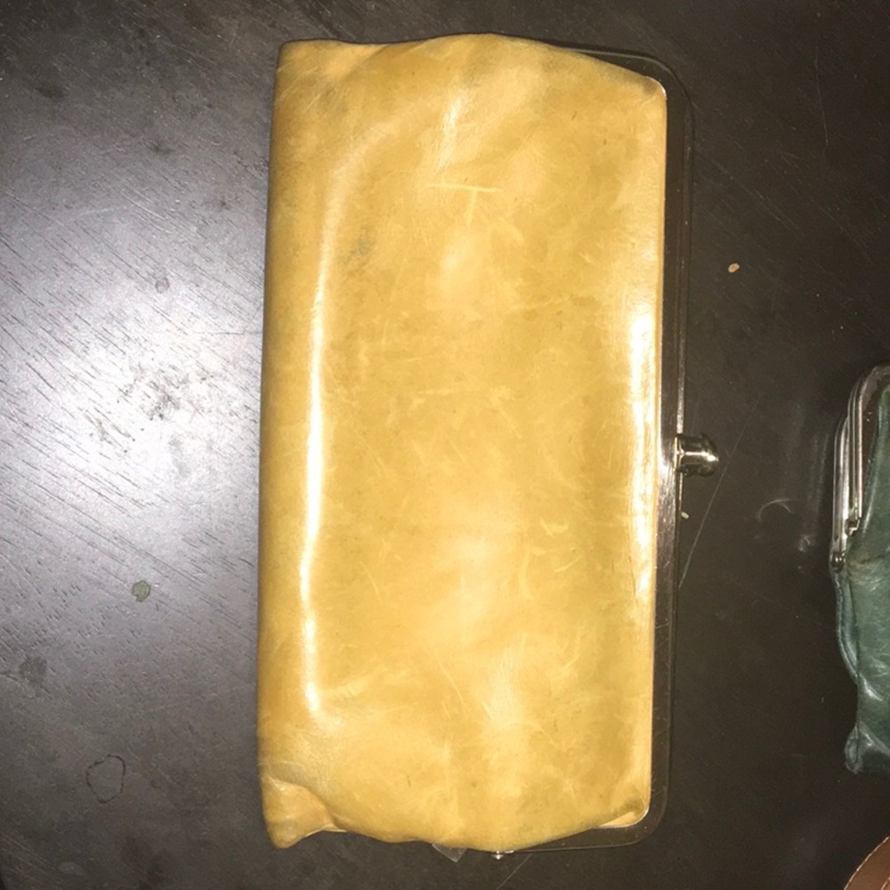 Mustard Yellow Lauren Hobo Wallet
